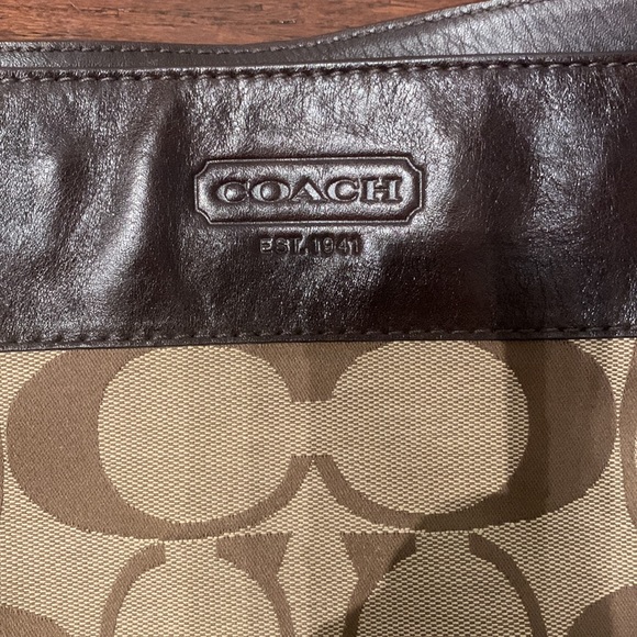 Coach medium size brown bag - Picture 8 of 9